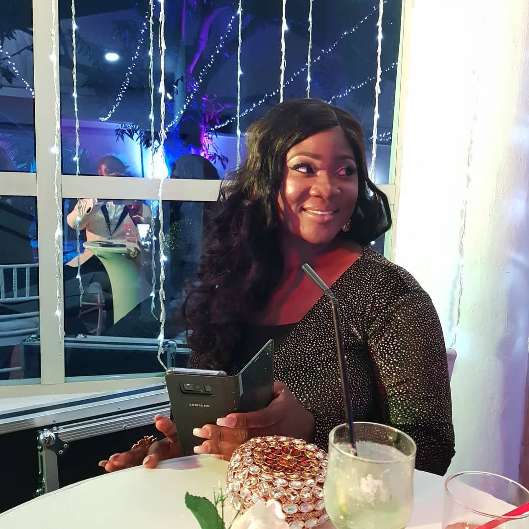 Mercy Johnson And Husband Prince Odi Okojie Were Pictured Looking Classy At Pastor Chris Oyakhilome’s 54th Birthday Party (5)