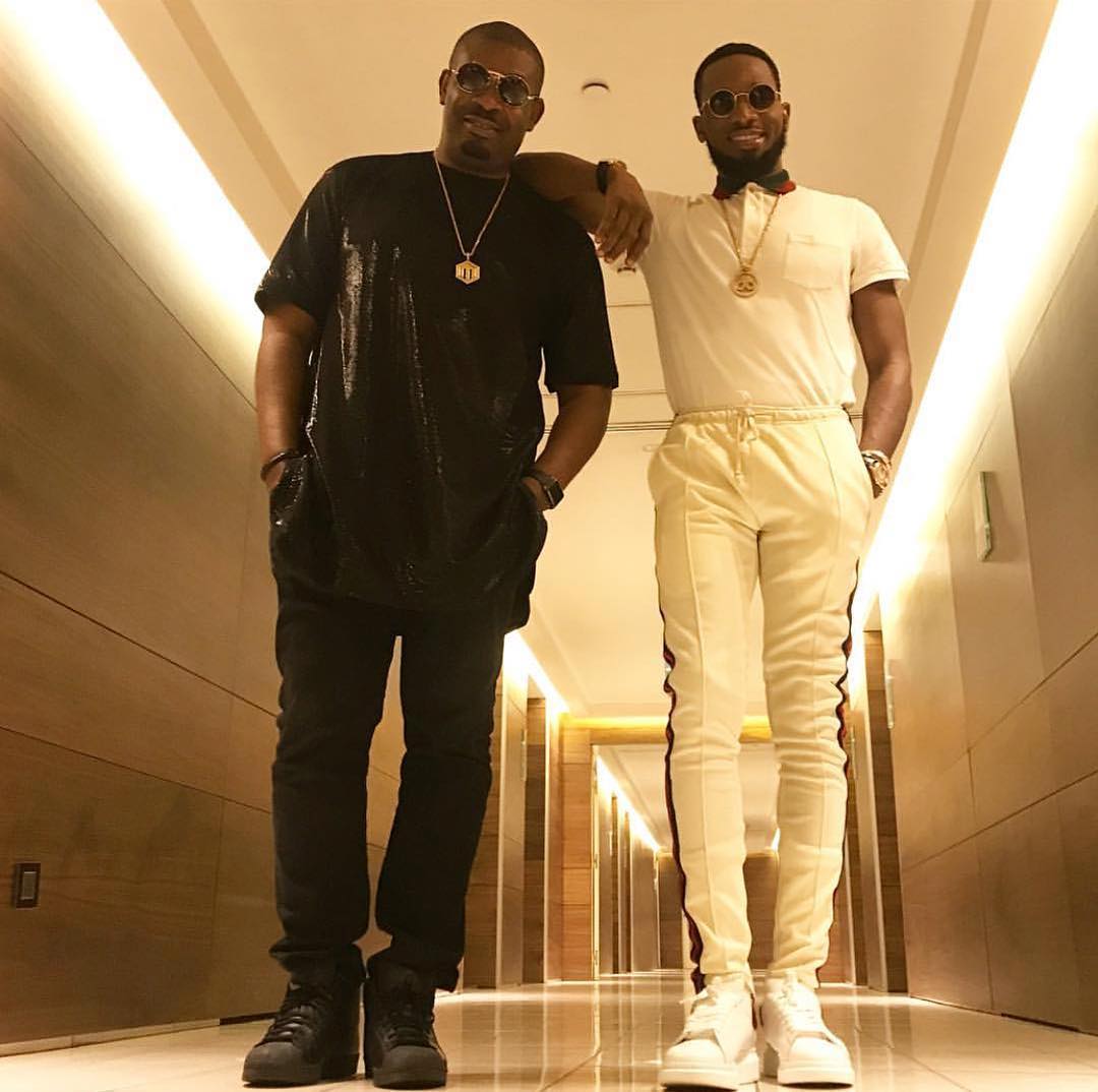 Don Jazzy Pictured Alongside D'banj