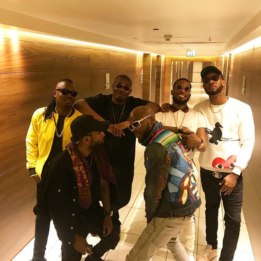 Davido Pictured Alongside Don Jazzy