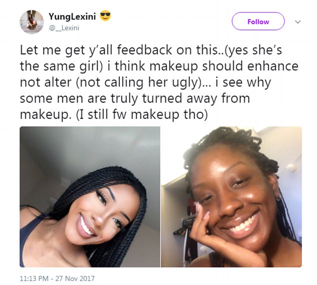 Victoria Katei 19-Year-Old Undergraduate Attacked Online For Difference Without Makeup (2)