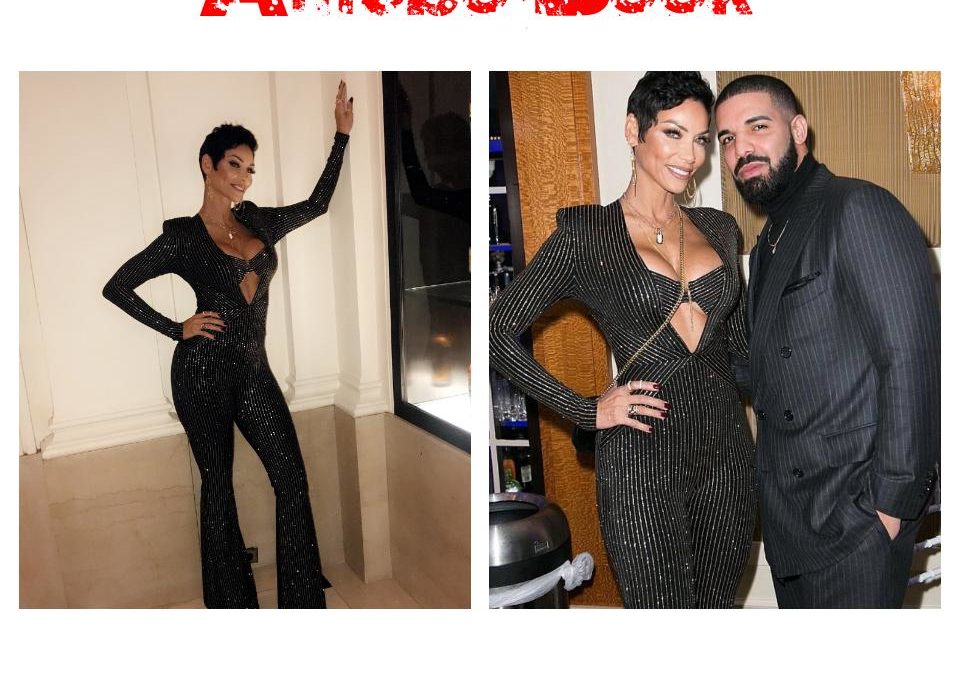 Drake And Nicole Murphy Looked Coupled Up On Her Surprise 50th Birthday