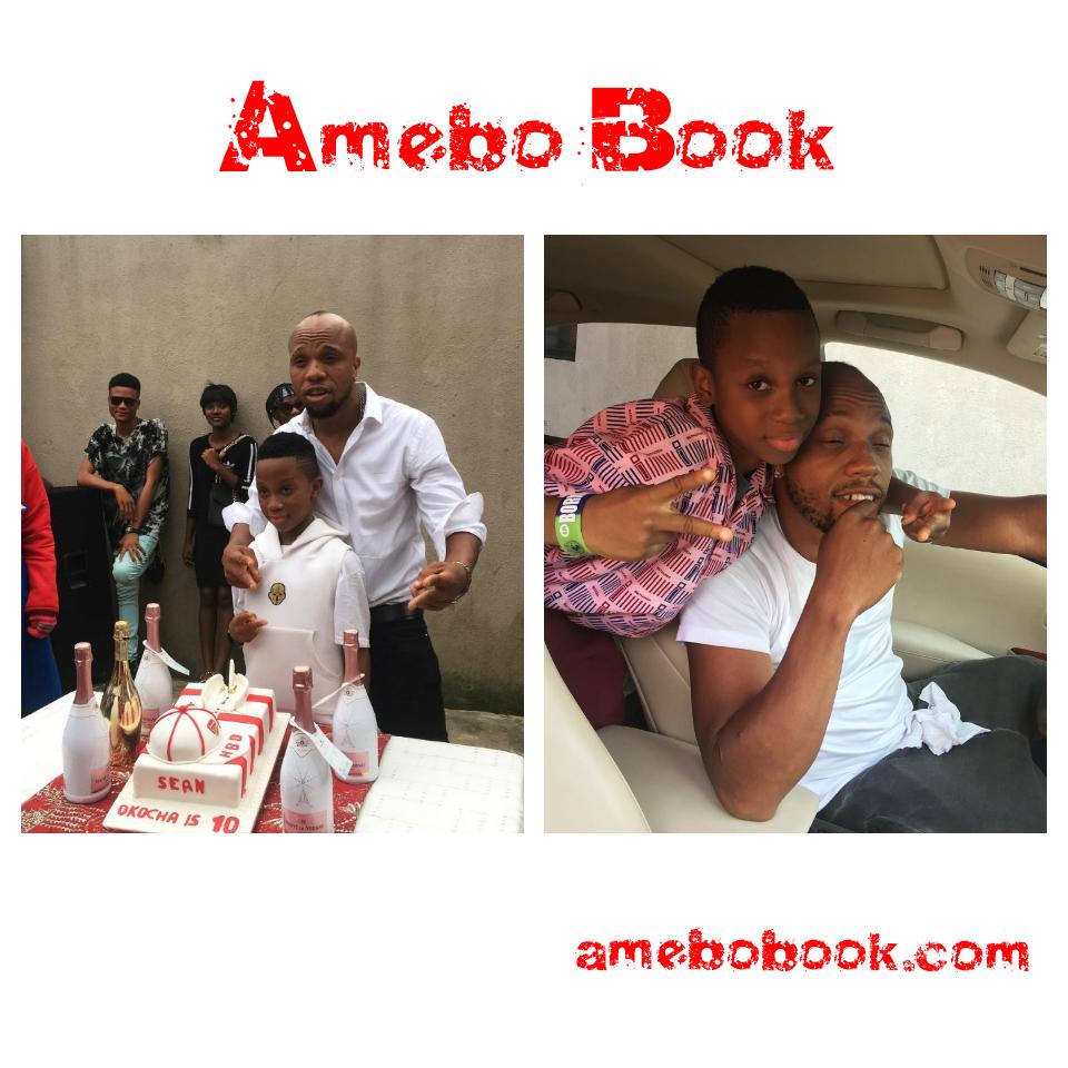 Charles Okocha Celebrates His Son As He Hits 10