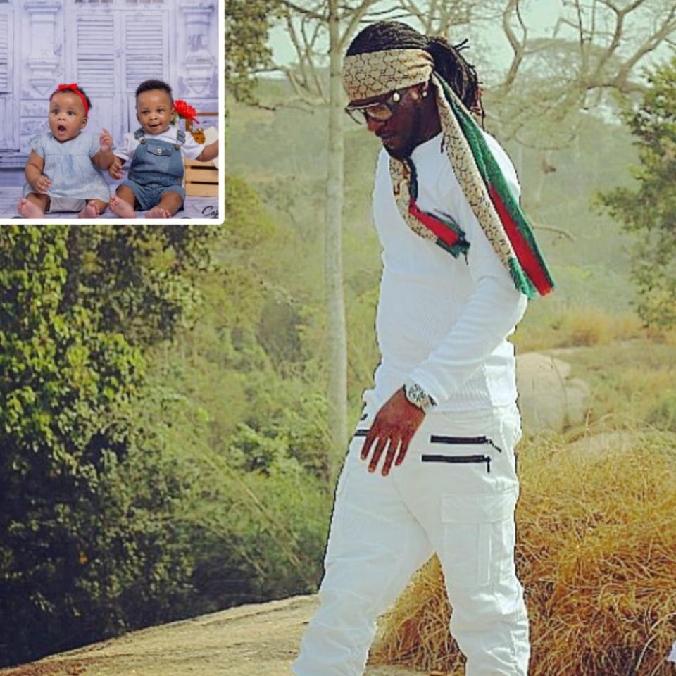 Paul Okoye Shares Photos Of His Twins Nadia And Nathan At 6 Months