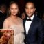 Chrissy Teigen Shows Off Bare Baby Bump