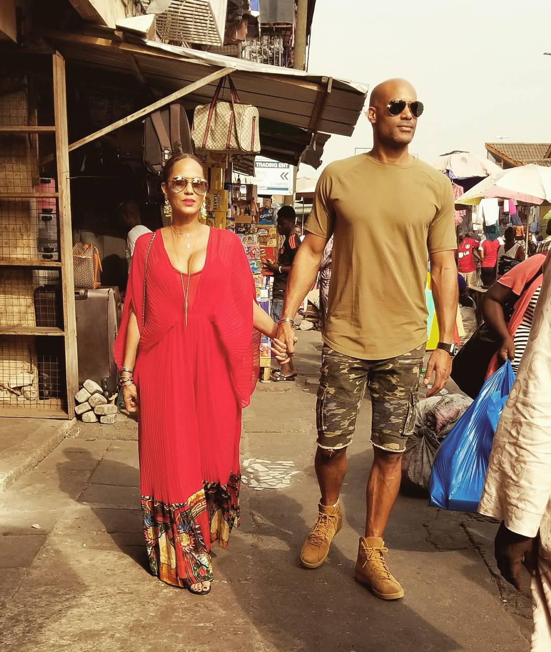 Boris Kodjoe Is In Ghana With Family (4)