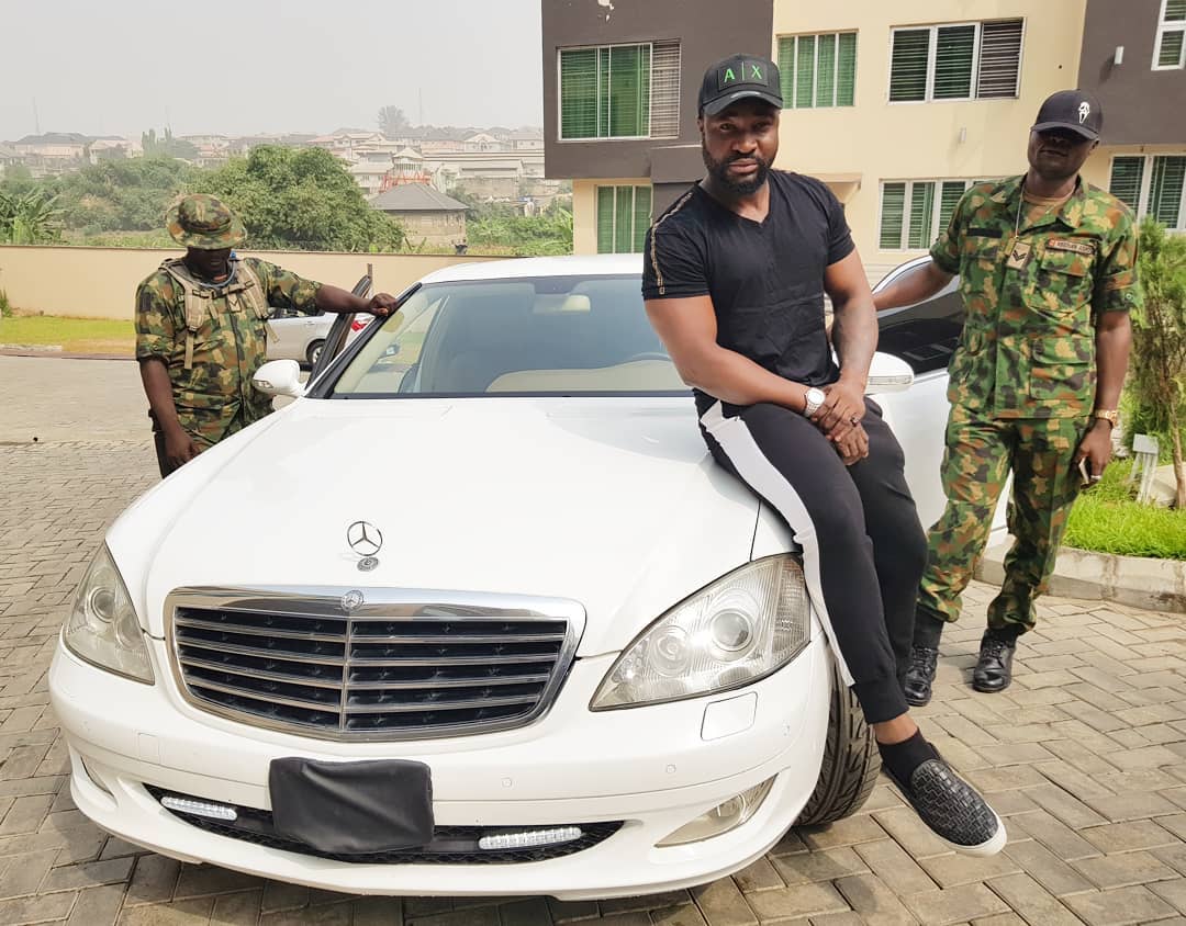 Harrysong Has Bought Himself Bulletproof Mercedes SE350 (3)