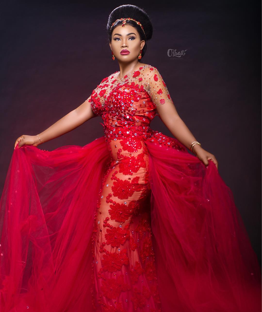 Mercy Aigbe 40th Birthday Photoshoot