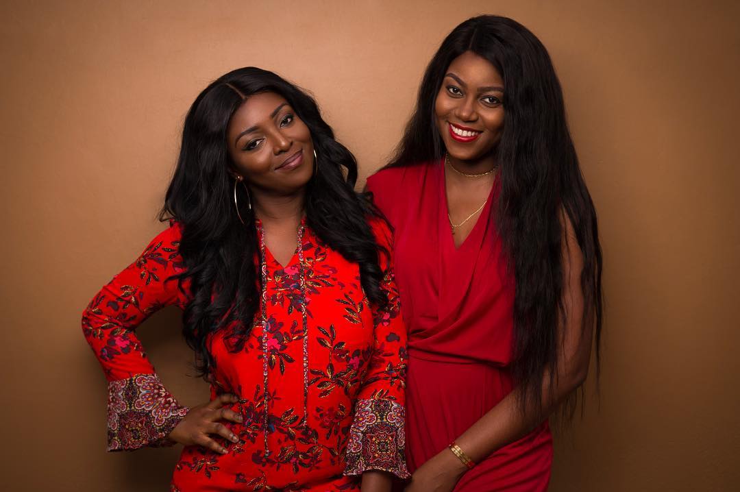 Yvonne Okoro And Yvonne Nelson Pictured Together