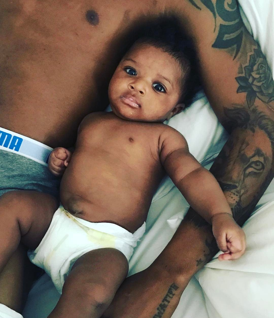 Wizkid Gushes Over 3rd Son Zion Ayo-Balogun (2)