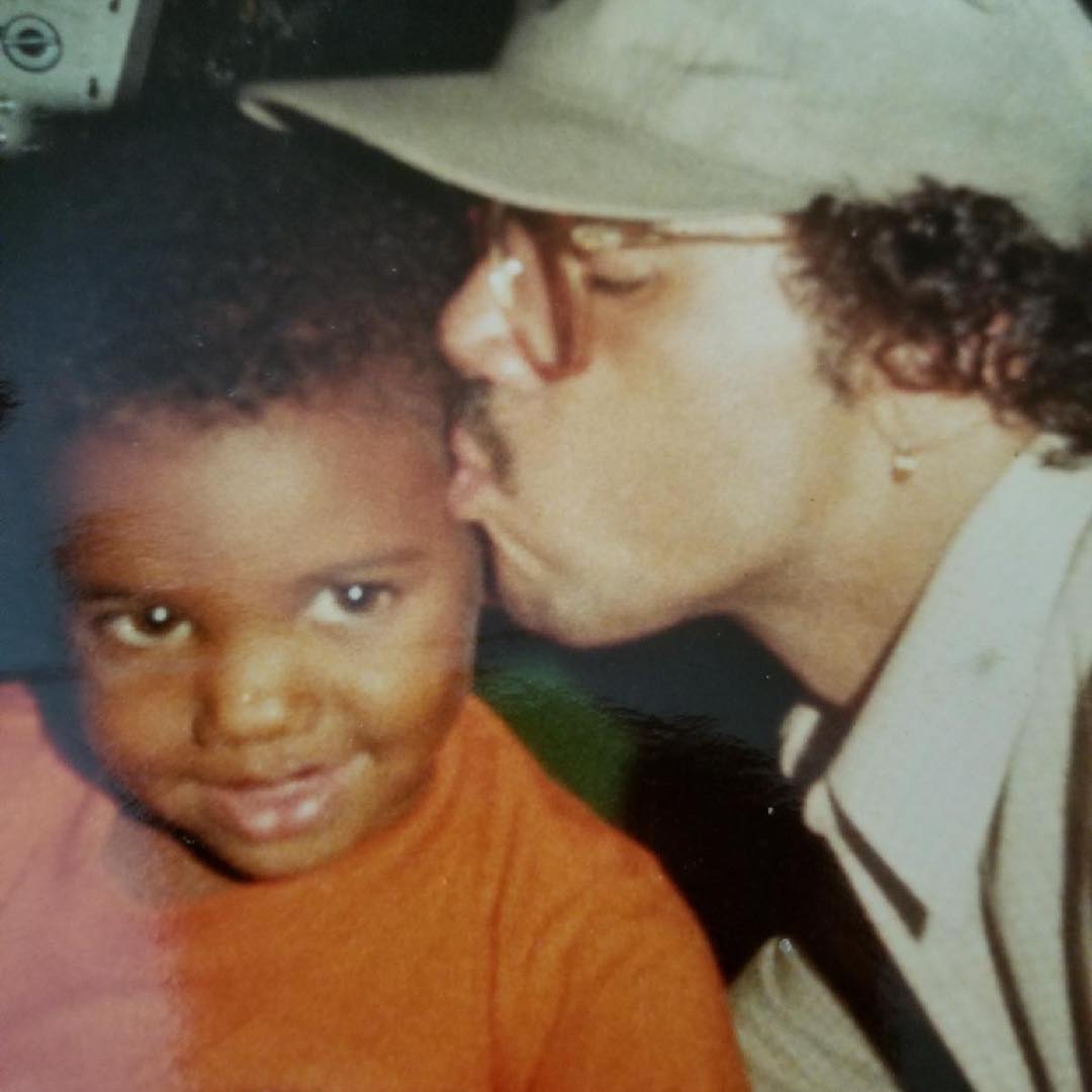 The Game Shares Epic Throwback With His Dad George Taylor