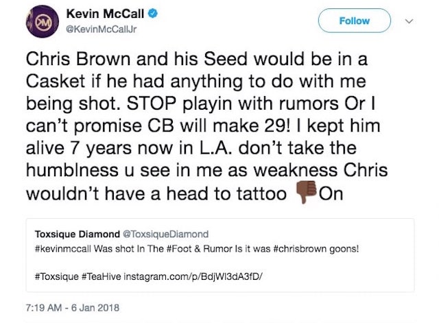 Kevin McCall Shot In The Foot (4)