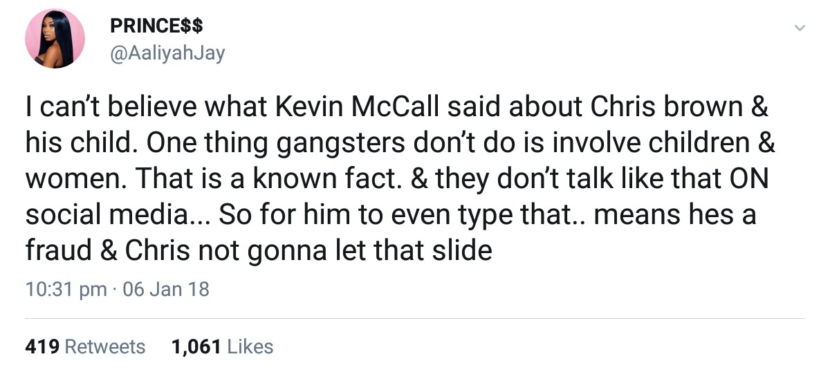 Kevin McCall Threatened Chris Brown And His Daughter Royalty (3)