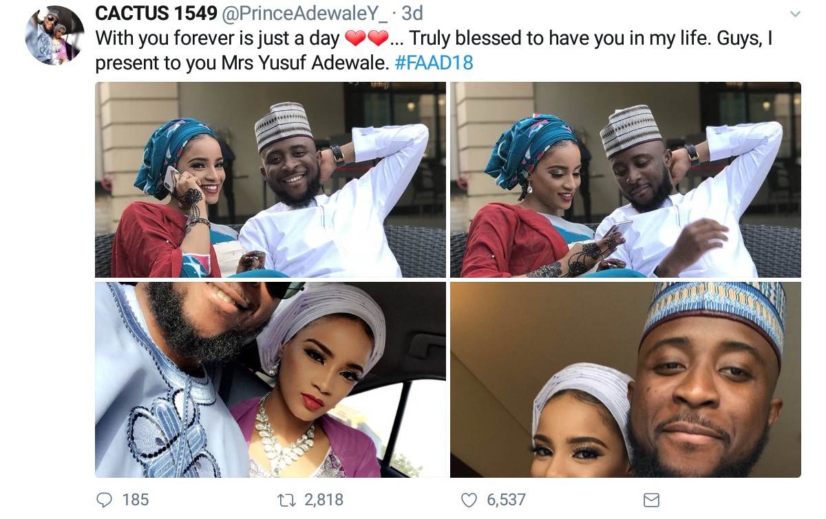 Yoruba Man Who Slid Into His Hausa Bride’s DM (2)