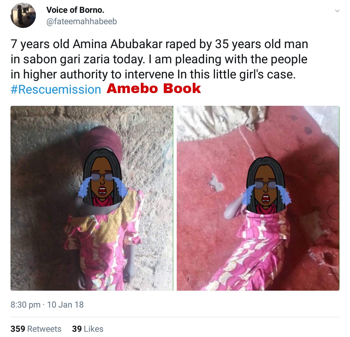 7-Year-Old Girl Was Defiled By 35-Year-Old Motorcyclist In Kaduna State (2)