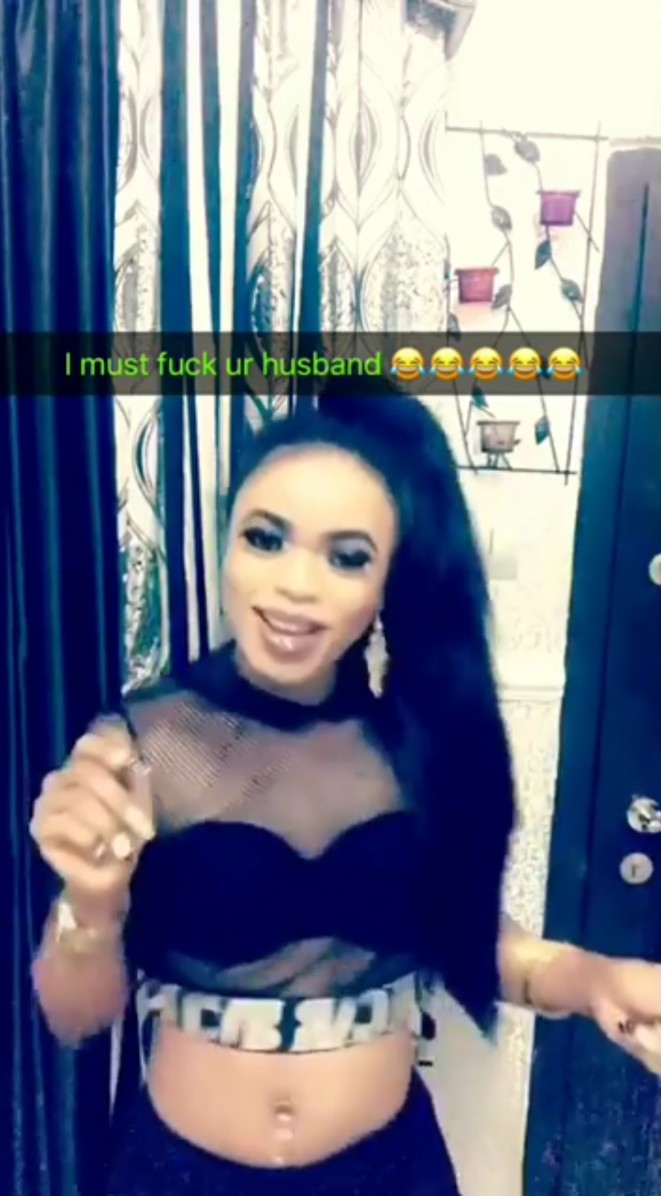 Bobrisky Vows He Must Sleep With Husbands