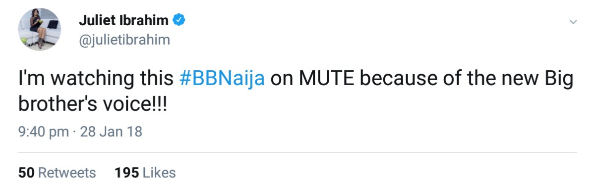 Juliet Ibrahim Said She Watched BBNaija On Mute (2)