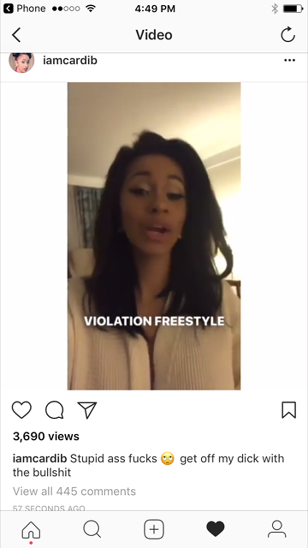 Cardi B Still Angry With Critics For Judging Her Over Offset Cheating (2)