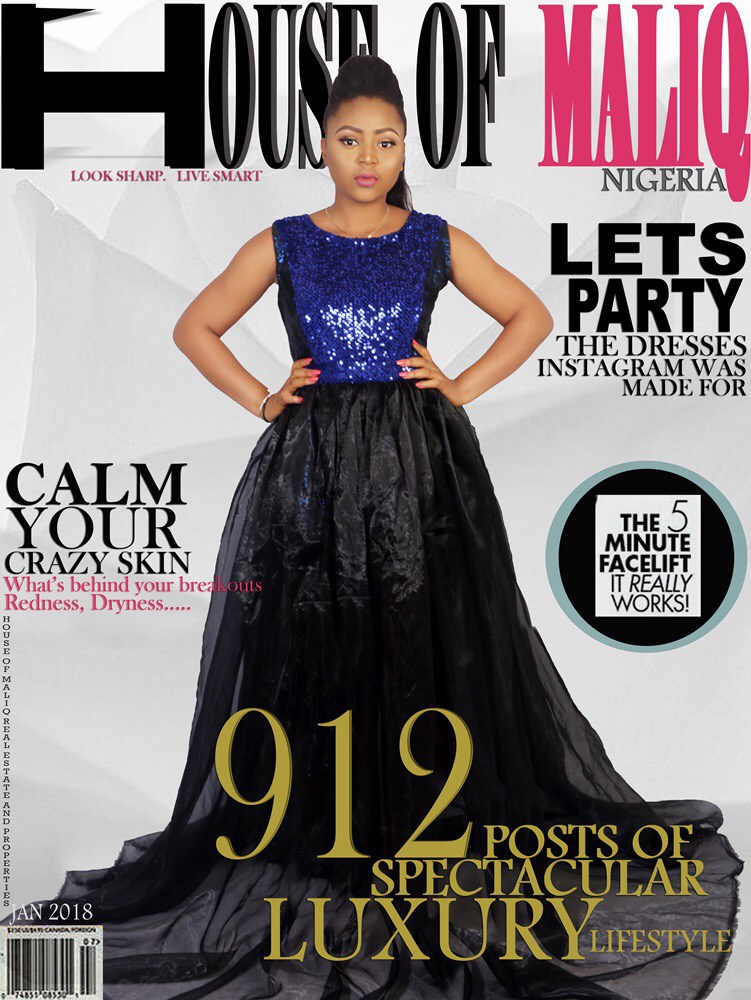 Regina Daniels On The Cover Of House Of Maliq January Edition (4)