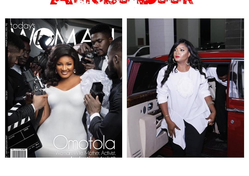 Omotola Is On The Front Cover Of TW magazine