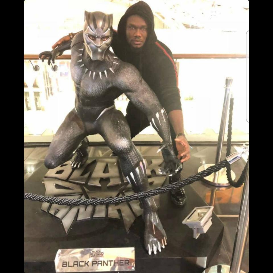 Prince David Osei Channels Black Panther