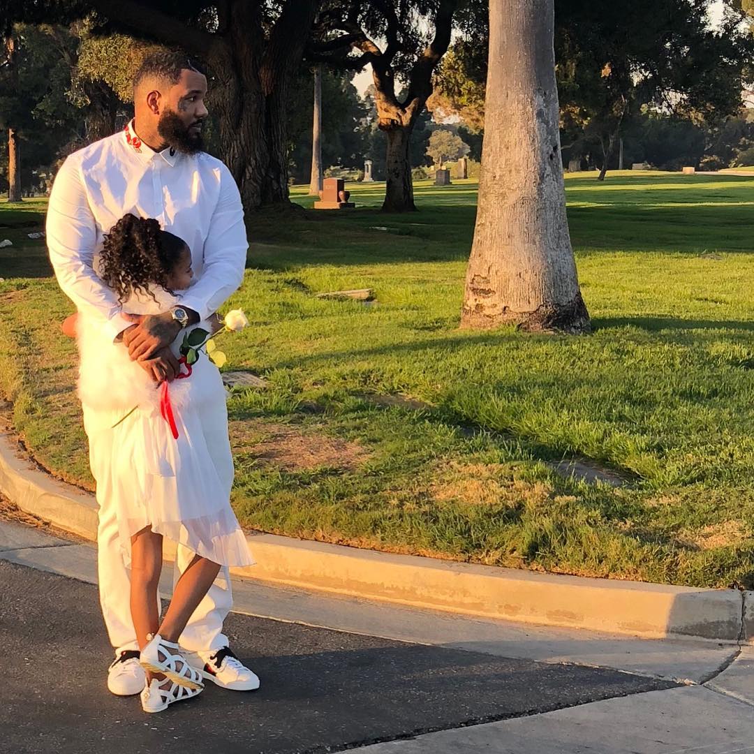 The Game Shares Photos From Dad's Funeral (3)