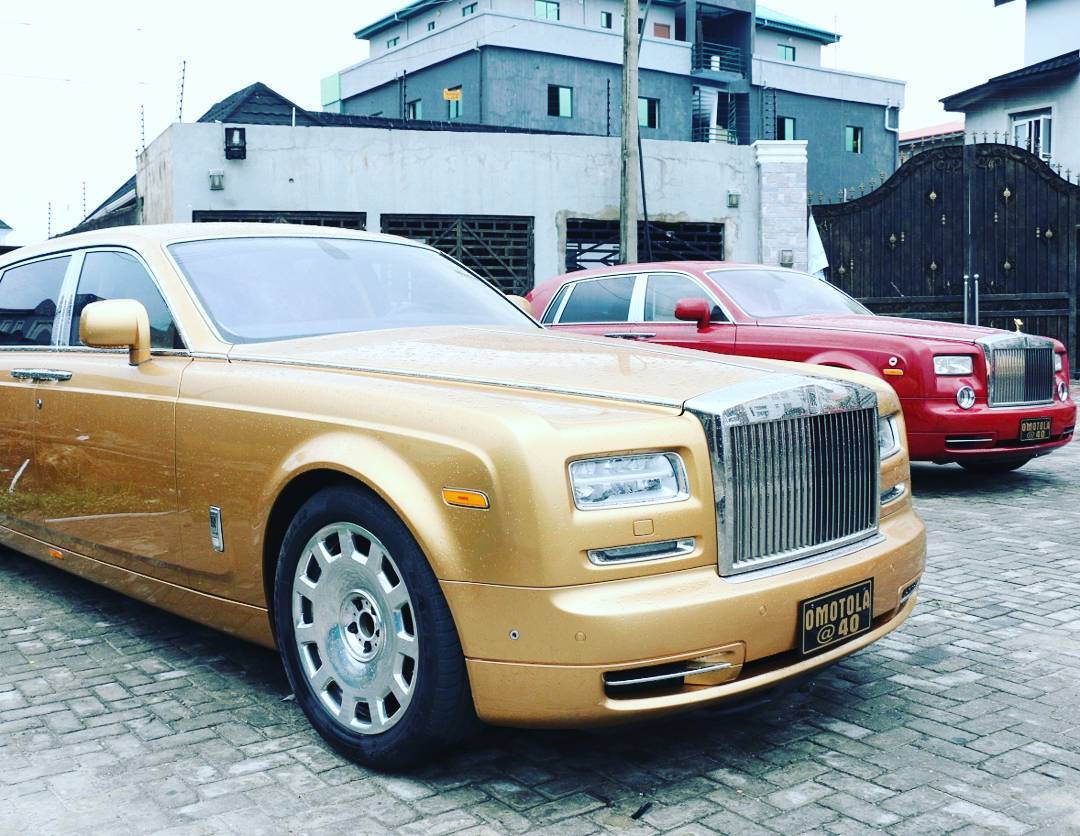 Rolls Royce Phantom Omotola Jalade Used To Celebrate 40th Birthday (5)