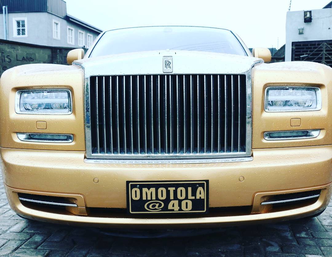 Rolls Royce Phantom Omotola Jalade Used To Celebrate 40th Birthday (2)