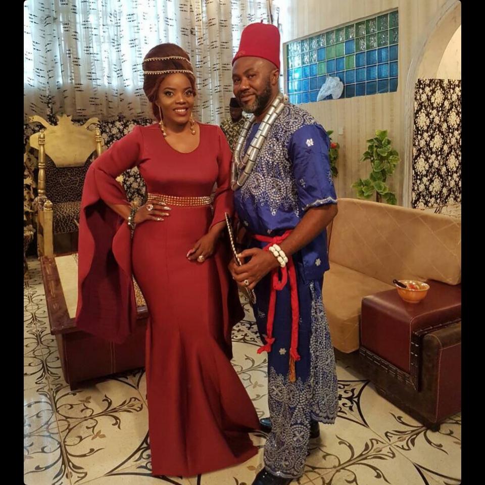 Empress Njamah And Uche Odoputa On Set Dance To Love