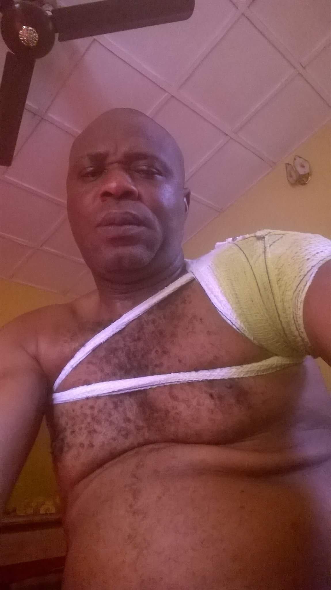 Nigerian Father Cries Out After Being Mercilessly Beaten Up By Son Over More Money (3)