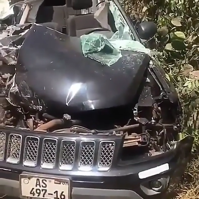 Vehicle In Which Ebony Reigns Died (2)