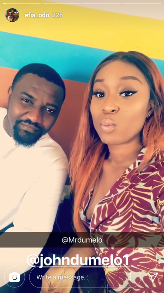 John Dumelo And Efia Odo Pictured Hanging Out (2)