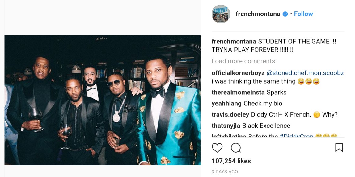 P Diddy Savagely Photoshopped French Montana Out Of Photo (3)