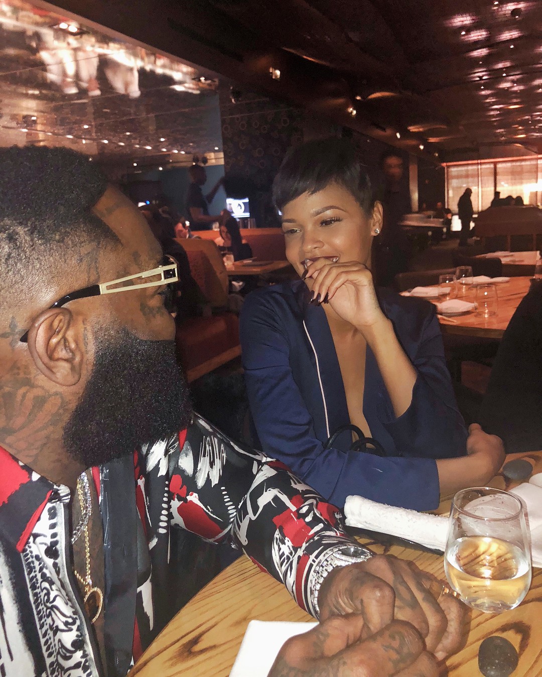 Rick Ross Spotted On Date With Lauryn McRoyal (2)