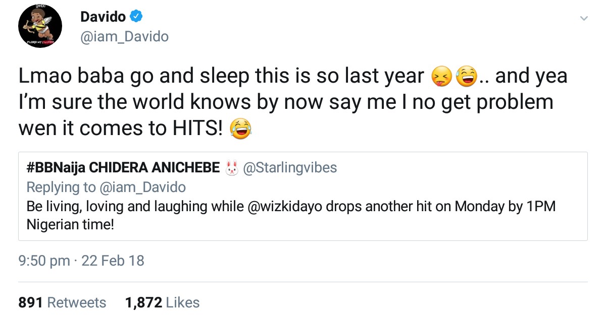 Wizkid Intervened After His Fan Trolled Davido (3)