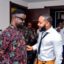 Kcee And Sarkodie Pictured In High Spirit While Shooting Burn Music Video