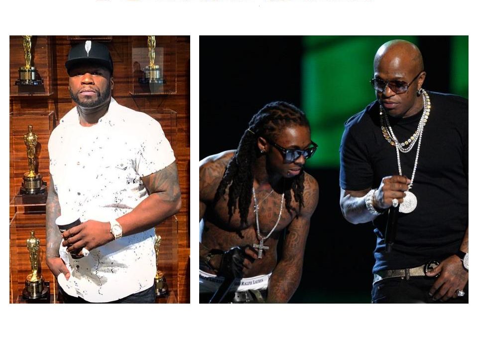 50 Cent Thinks Lil Wayne And Birdman Hug A Real Hip-Hop Moment
