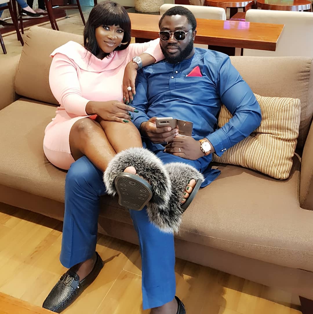 Mercy Johnson With Prince Odi Okojie