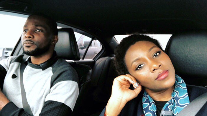 Genevieve Nnaji Shares Photo Of Her Younger Brother (2)