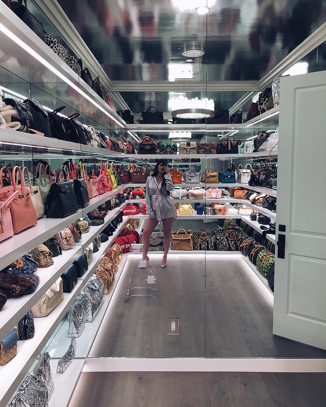 Kylie Jenner Shows Off Her Staggering Designer Handbag Collection (2)