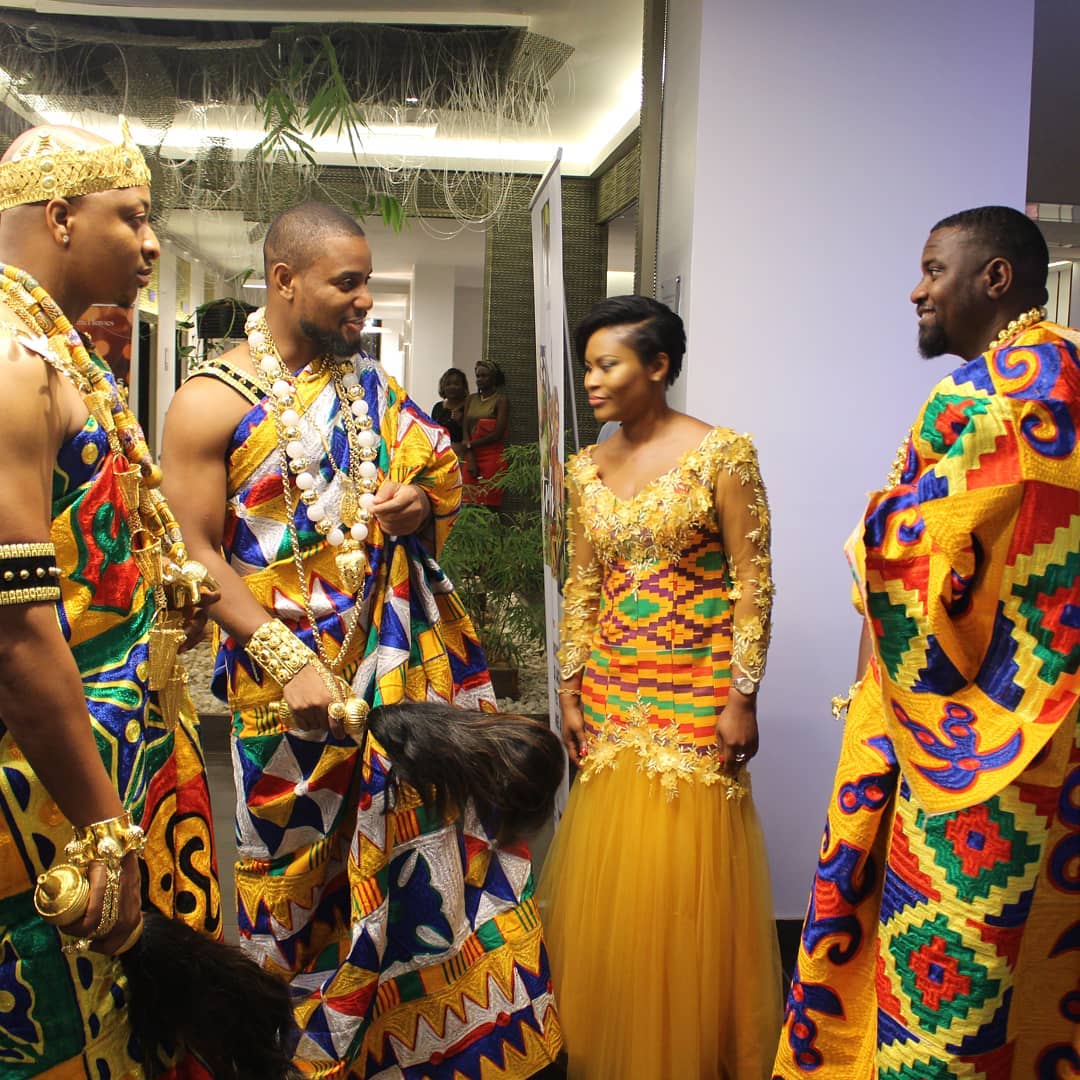 John Dumelo Alongside IK Ogbonna And Alex Ekubo Slay In Traditional Ivorian Attires (2)