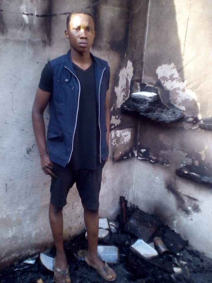 Man's House Gutted By Fire While He Was Watching Man City vs Chelsea (4)