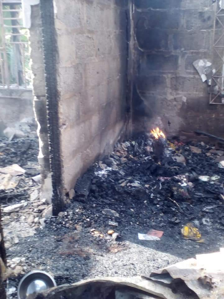 Man's House Gutted By Fire While He Was Watching Man City vs Chelsea (5)