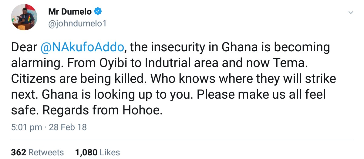 John Dumelo Calls Out Nana Akufo-Addo Over Robbery Attacks (2)