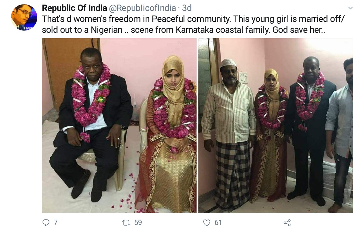 15-Year-Old Indian Girl That Was Married Off To An Old Nigerian Man (4)