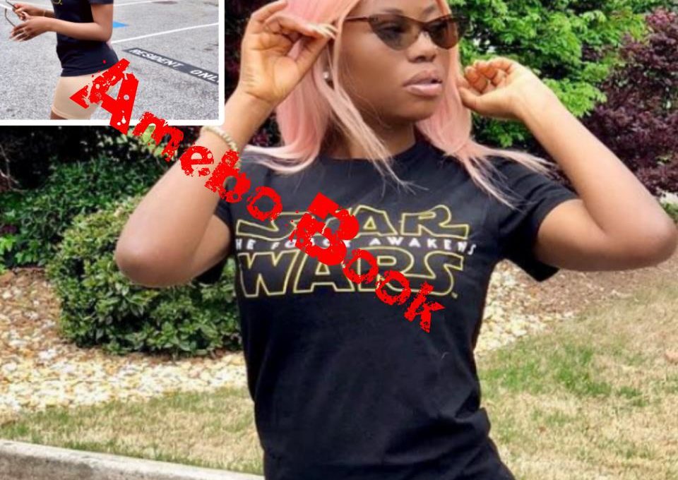 Sophia Momodu Steps Out Looking Trendy In Star Wars T-shirt
