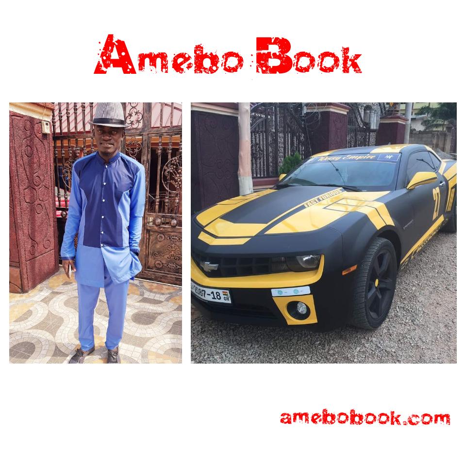 Lil Win Shows Off His New Customised Chevrolet Camaro