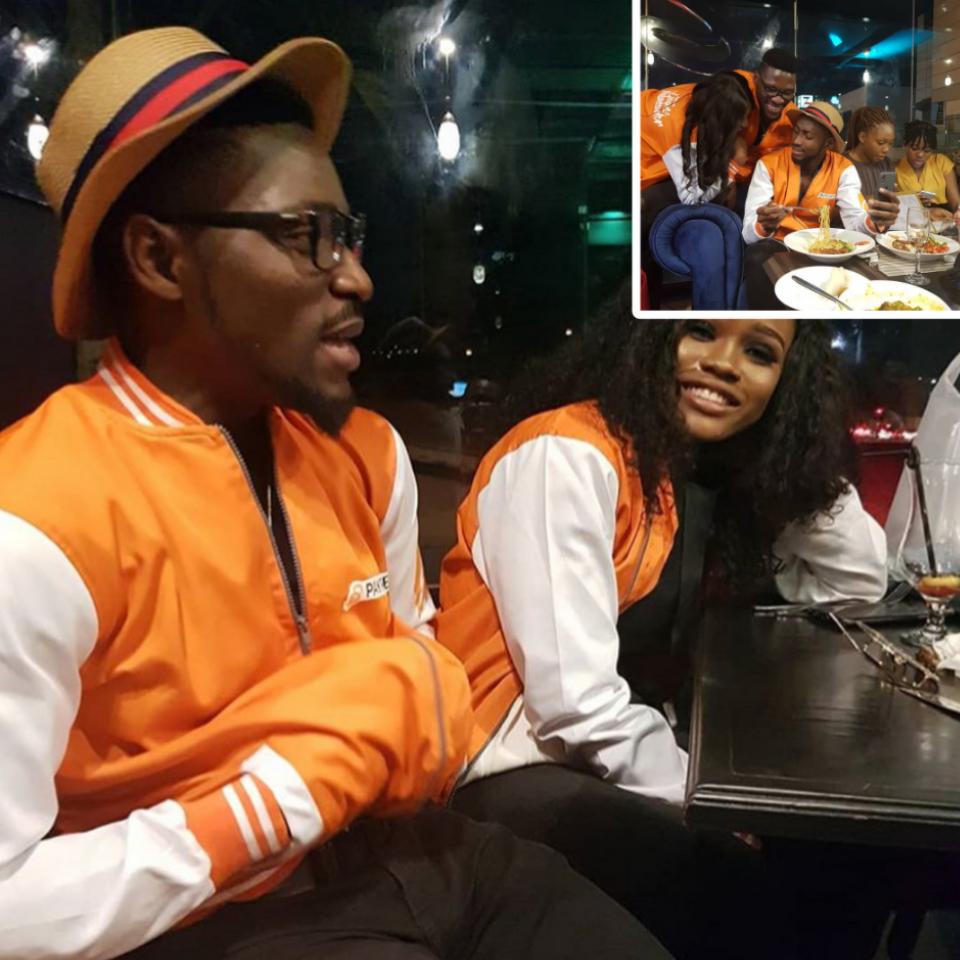 Tobi And Cee-C Reconcile At PayPorte Dinner