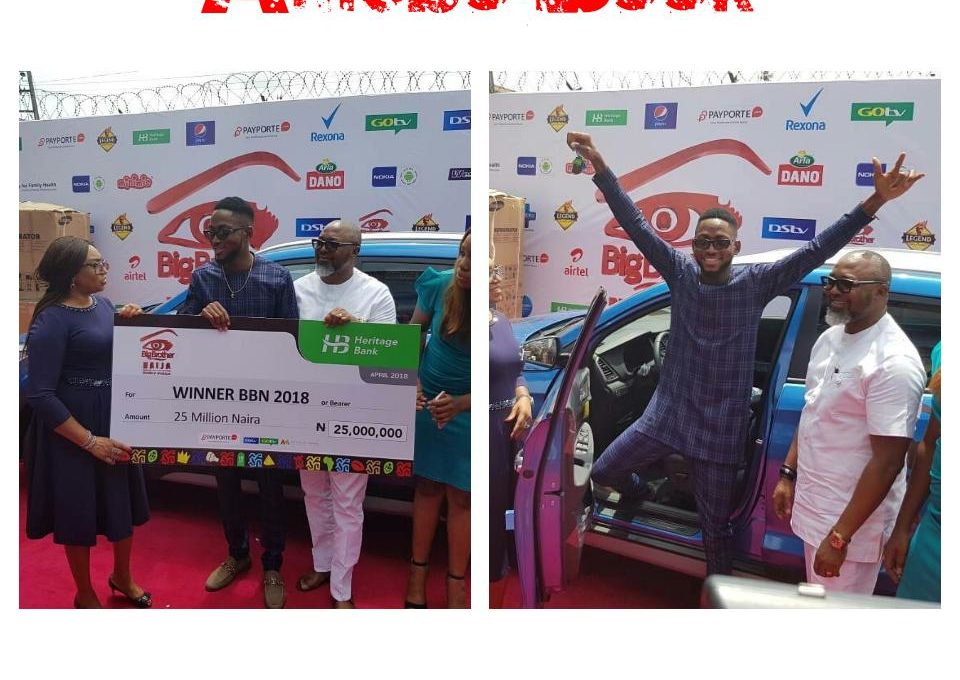 Miracle Picks Up SUV Prize Car And N25million Cheque
