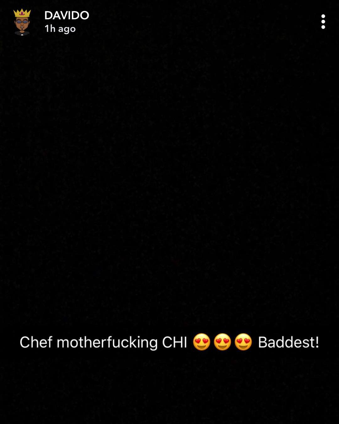 Davido Hails His Girlfriend Chioma (2)