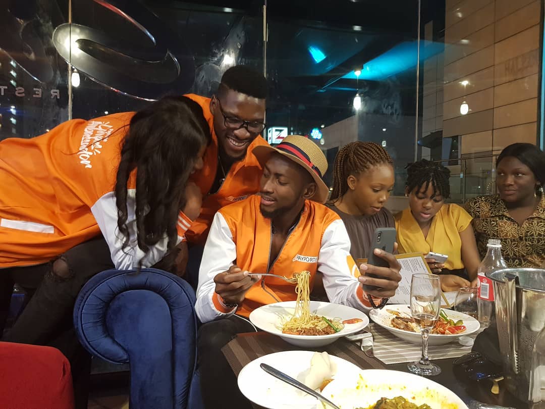 Tobi And Cee-C Reconcile At PayPorte Dinner (6)